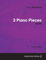 3 Piano Pieces D.946 - For Solo Piano