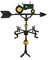 Montague Metal Products Wetterfahne mit grünem Traktor, 81,3 cm