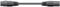 XLR Male - XLR Female Cable | Microphone Cable | Black - 0.5M
