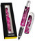 Online College „Pink Dreams“ Tintenroller mit Patrone I Ergonomischer Rollerball für Rechts- & Linkshänder im Glitzer-Design I Tintenroller Kinder 0.5 mm I inkl. blauer Kombipatrone I Made in Germany