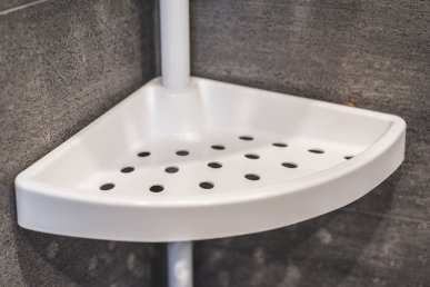 KS Handel ABLAGEFÄCHER TELESKOPREGAL WEISS BADREGAL ZUBEHÖR