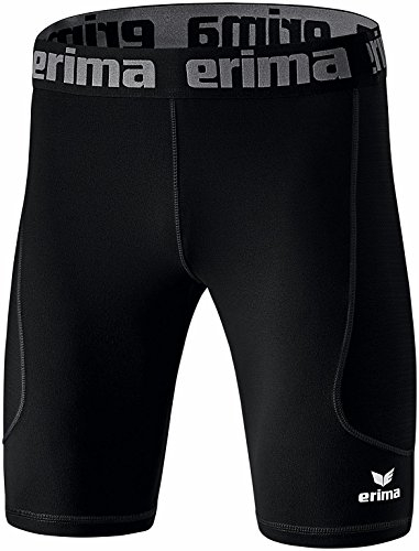 Erima Unisex Erwachsene Elemental Tight kurz (2290706), schwarz, S
