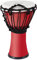 XDrum Primero Junior 31cm Djembe aus PVC - Korpus aus Kunststoff mit traditionellem Stimmsystem - Kompakt und leicht, somit ideal für Kinder und Einsteiger - rot