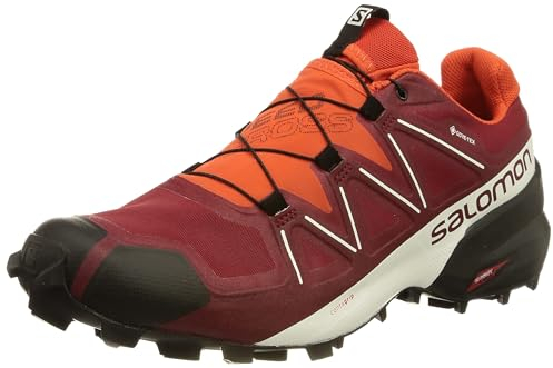 Salomon Herren Speedcross Gore-tex Trailrunning-Schuhe, Black Black Phantom, 48 EU