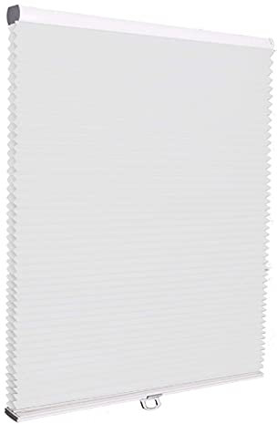 Langla-Shades Cordless Cellular Shades, Honeycomb Window Blinds, Bottom Up (White - Light Filtering, Custom size)