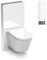 WC-Komplettpaket 37: BERNSTEIN DUSCH-WC PRO+ 1102 Komplettanlage & Sanitärmodul 805S in Weiß