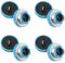 SJZBIN 8PCS Replacement for Screws Isolation Grommet Mute Mounting HP 2.5'' Hard Drive Screw, Black