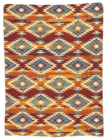 Azteken-Decke für Erwachsene, rustikales Tribal-Ethno-Muster, Texturen, Decke für Couch, Bettwäsche, Sofa, Stuhl, Auto, Azteken-Dekor, Geburtstagsgeschenke, weiche, warme bedruckte