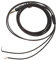 BELLIFFY Headphones Cable Repair Kit 1.5m Black Tpe Wire Earphone Replacement Cable Diy Accessories