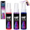 3Color Washable Hair Color Spray - Temporary Vibrant Colored Hair Dye for Kids, For Halloween, Instant Styling Cosplay, Parties & Prom Easy Wash-Out, For Festive Events Red, Blue, Purple