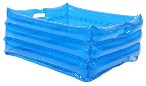 BESTYASH Bain de pieds gonflable Piscine trempage spa pliant bac à pieds pliable les seaux de pédicure explosent pédicure pédiluve pliable seau pliable PVC Blue