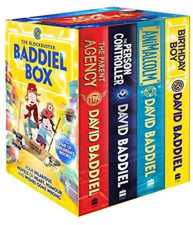 The Blockbuster Baddiel Box (The Person Controller, The Parent Agency, AniMalcolm, Birthday Boy): Four Hilarious Novels of Heart, Humour and Wishes Gone Wrong