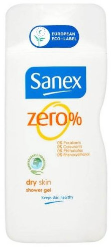 Sanex Zero% Dry Skin Shower Gel 225 ml [Personal Care]- Pack Of 3
