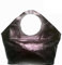 Orient Mode Leder Handtasche Loubna dunkelbraun