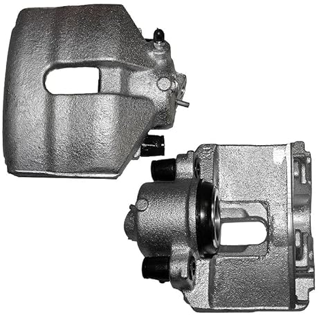 BESTPRICE 2x Bremssattel vorne links und rechts Bremszange Faustsattel ohne Halter, Kompatibel mit A udi A1 (8X1, 8XK) (8XA, 8XF), A3 (8P1)(8P7)(8PA), TT (8J3)(8J9), SEAT ALTEA (5P1) (5P5, 5P8), IBIZA