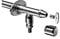 SCHELL 039960399 Frostsichere Außenwandarmatur , Außenarmatur POLAR II , Messing Armatur (Komplettarmatur) mit automatischer Zwangsbelüftung und Rohrbelüfter , DN 15 G 1,2 AG,Ø 15 mm, Mattchrom