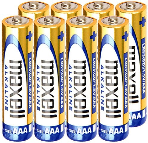 Maxell Alkaline Batteries Micro 1.5 V AAA x8 LR03