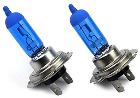 INION® 2x H7 55W Xenon Style Lampen für Nebelscheinwerfer, Halogen Birne, Xenon Look 1, Zugelassen!