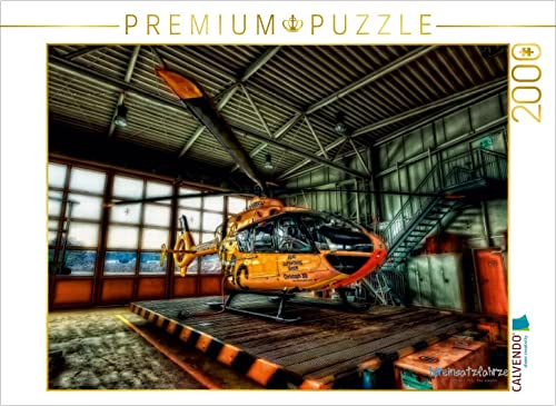 Rettungshubschrauber Christoph 30 2000 Teile Puzzle quer (CALVENDO Technologie)