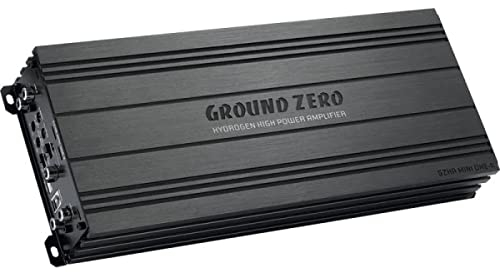 Ground Zero GZHA Mini ONE-K - 1-Kanal Endstufe mit 1200 Watt (RMS: 1000 Watt)