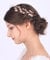 Anglacesmade Bridal Hair Pins Gold Silver Leaf Bobby Pins Leaf Vine Branch Pins Wedding Hair Accessories Bridesmaid Hair Vine for Women and Girls (Rose gold)