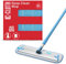 E-Cloth Deep Clean Mop Mocio Umido in Microfibra, Blu e Argento, New Version