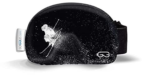 SOGGLE Skibrillen Schutz Überzug aus Mikrofaser (one size), Farbe:black-white 02 freestyler