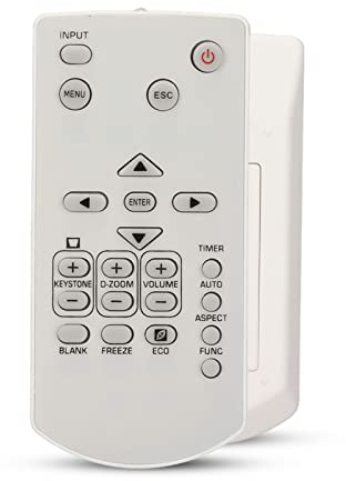 Projector Remote Control for Casio Projectors, Replace Remote Controller Fit for YT‑140 YT‑151 XJ‑V1 XJ‑V2 XJ‑ Projector, Perfect Replacement