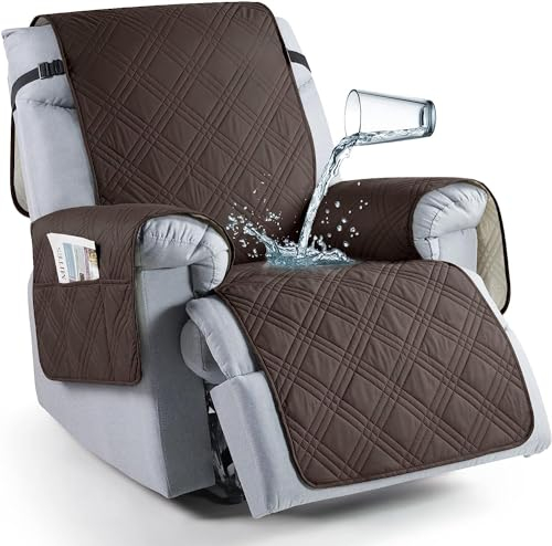 Sesselbezug Sesselschoner Sessel-Überwürfe Relaxsessel Sesselauflage Relax,1 Sitzer Schutzbezug Antirutsch Husse für Relaxsessel Komplett, Elastisch Bezug (Color : 26@)