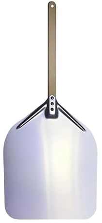 Pizzaschaufel aus Aluminium, Pizzaschaufel, Tablettheber, Werkzeug, rutschfester Holzgriff, Kuchen-/Brotschaufel, Käse-/Backwender, Zubehör, Pizzaschaufel (Farbe: 16 Zoll, 100 cm) (14 Zoll, 95 cm)