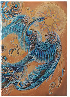 Skybird (Birds of Happiness) Midi Lined Hardback Journal (Elastic Band Closure): Hardcover mit Elastikbandverschluss (Bird of Happiness)