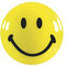 magnetoplan Smiley Magnete, Durchmesser 30 mm, 6 Stück, gelb/schwarz