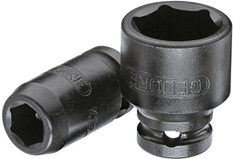 GEDORE Kraftschraubereinsatz 1/4 Zoll, 6-kant 5/16 Zoll, 1 Stück, K 20 5/16AF