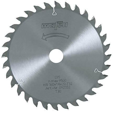 Mafell 092552 TCT Saw Blade 160 x 1.2/1.8 x 20 mm (6 5/16 in.)
