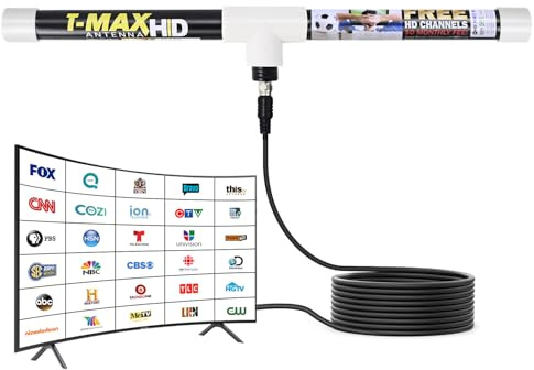 Magic Stick TV 2 – Réception antenne TV numérique amplificateur de Signal avec câble de 6,1 m, Facile à Installer, portée jusqu'à 128,7 km