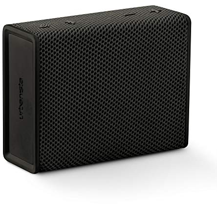 Urbanista Sydney Kabelloser Taschenlautsprecher Bluetooth 5.0, 5 Stunden Spielzeit, spritzwassergeschützt, tragbar - Schwarz