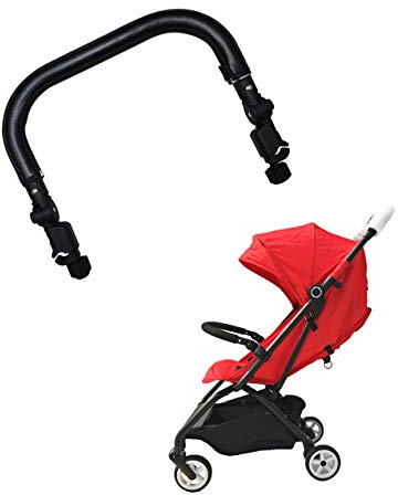 ROMIRUS Kinderwagen Sicherheitsbügel für Cybex Eezy S/S+ Kinderwagen, Buggys Zubehör, Halterung für mehr Sicherheit auf Reisen, Faux-Leder