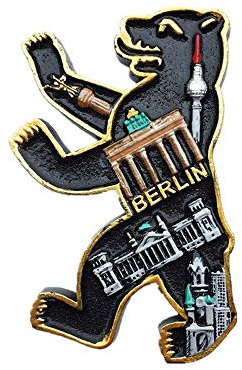 3D Berlin Deutschland Kühlschrankmagnet Souvenir Geschenk Kühlschrank Magnet Aufkleber Kollektion