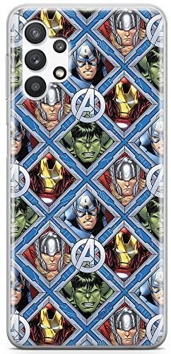ERT GROUP Handyhülle für Samsung A32 5G Original und offiziell Lizenziertes Marvel Muster Avengers 004 optimal an die Form des Handy angepasst, hülle aus TPU