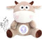 HuBorns - Kuscheltier Spieluhr Baby Einschlafhilfe mit Sternenhimmel Projektor Baby, White Noise Machine Baby Perfekt für Babygeschenk, Kuscheltier Baby mit 15 Schlafliedern als Einschlafhilfe Babys