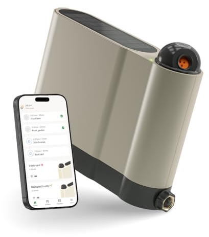 Rain Bird OTO Lawn Smart Sprinkler – App-gesteuerte Präzisionsbewässerung, solarbetrieben, Wetterintelligenz, Regenschutz, schnelle Installation, deckt 5.000 m² ab, wassersparendes Bewässerungssystem