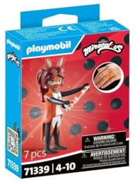 PLAYMOBIL Miraculous 71339 Rena Rouge inklusive Ring mit Charm, ab 4 Jahren