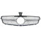 Front Stoßstange Grille Kühlergrill Diamant Chrom + Schwarz Für Benz Für C-Klasse W204 2008 2009 2010 2011 2012 2013 Kühlergitter