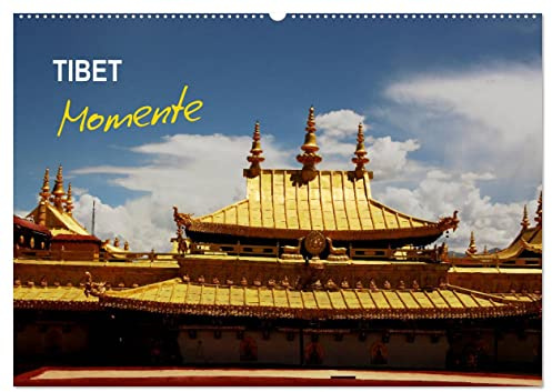 Tibet Momente (Wandkalender 2026 DIN A2 quer), CALVENDO Monatskalender: Momente einer Reise nach Tibet. Traumhafte Landschaften und eine alter, gelebter Buddhismus. (CALVENDO Orte)