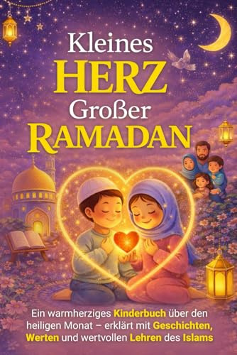 Kleines Herz – Großer Ramadan: Ein warmherziges Kinderbuch über den heiligen Monat – erklärt mit Geschichten, Werten und wichtigen Lehren des Islams