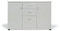 Trendyitalia 13011 Mobile Multiuso Art.124 Rovere Sbiancato, Legno melaminico, 120 x 40 x 82.5 cm