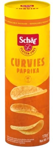 Schär Curvies Paprika Chips, 170 g