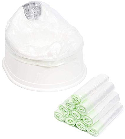 chuckle - 100 Sacs de Pot Toilette Bébé Jetables - Portable, Hygiénique & Pratique - Voyage, Voiture, Urgences