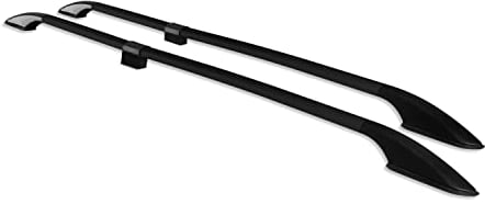 Dachreling Relingträger für VW T5 T6 2003-2025 L1 Kurzer Alu Schwarz 2X
