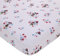 Disney Minnie Maus – Rosa, Blau und Weiß Kleinstadt Floral Kinderzimmer Polyester Spannbetttuch